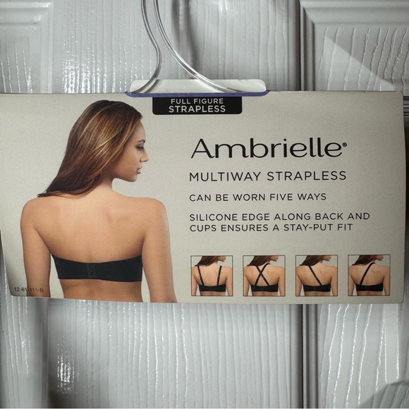 Ambrielle Bra 44C black Multiway various ways to wear - Picture 2 of 7